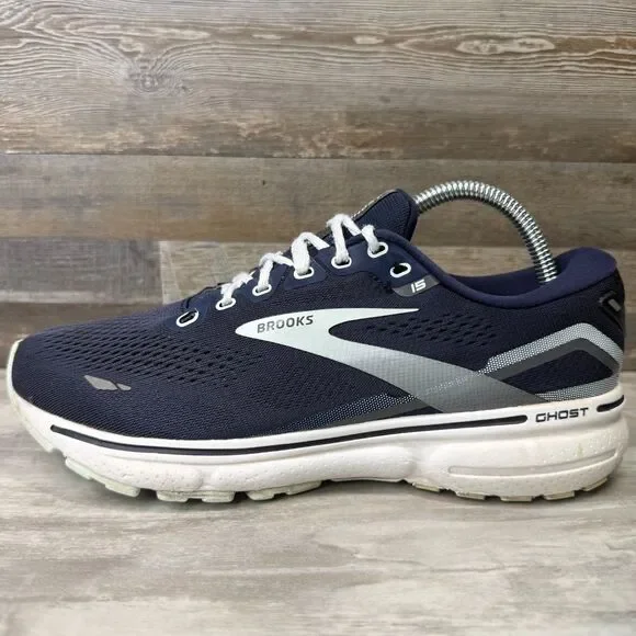 Brooks Ghost 15 Women's Size 9.5 Blue Running Walking Shoes Sneakers 1203801B450 - Picture 3 of 8